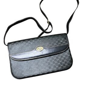 Vintage Gucci Excellent Rare Blue Clutch Micro GG
Shoulder Bag